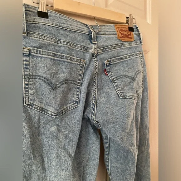 Levi’s 721 High Rise Skinny Medium Indigo Stonewash - Picture 6 of 8